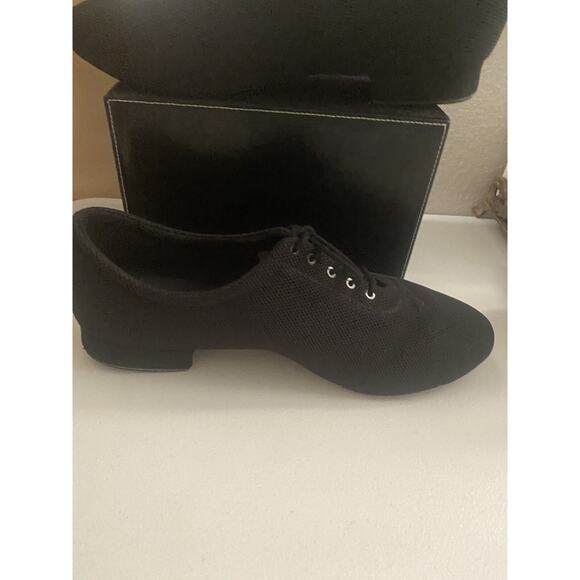 Diamant Black Shoes Size 10.5 Dancing Ballroom - Picture 9 of 11